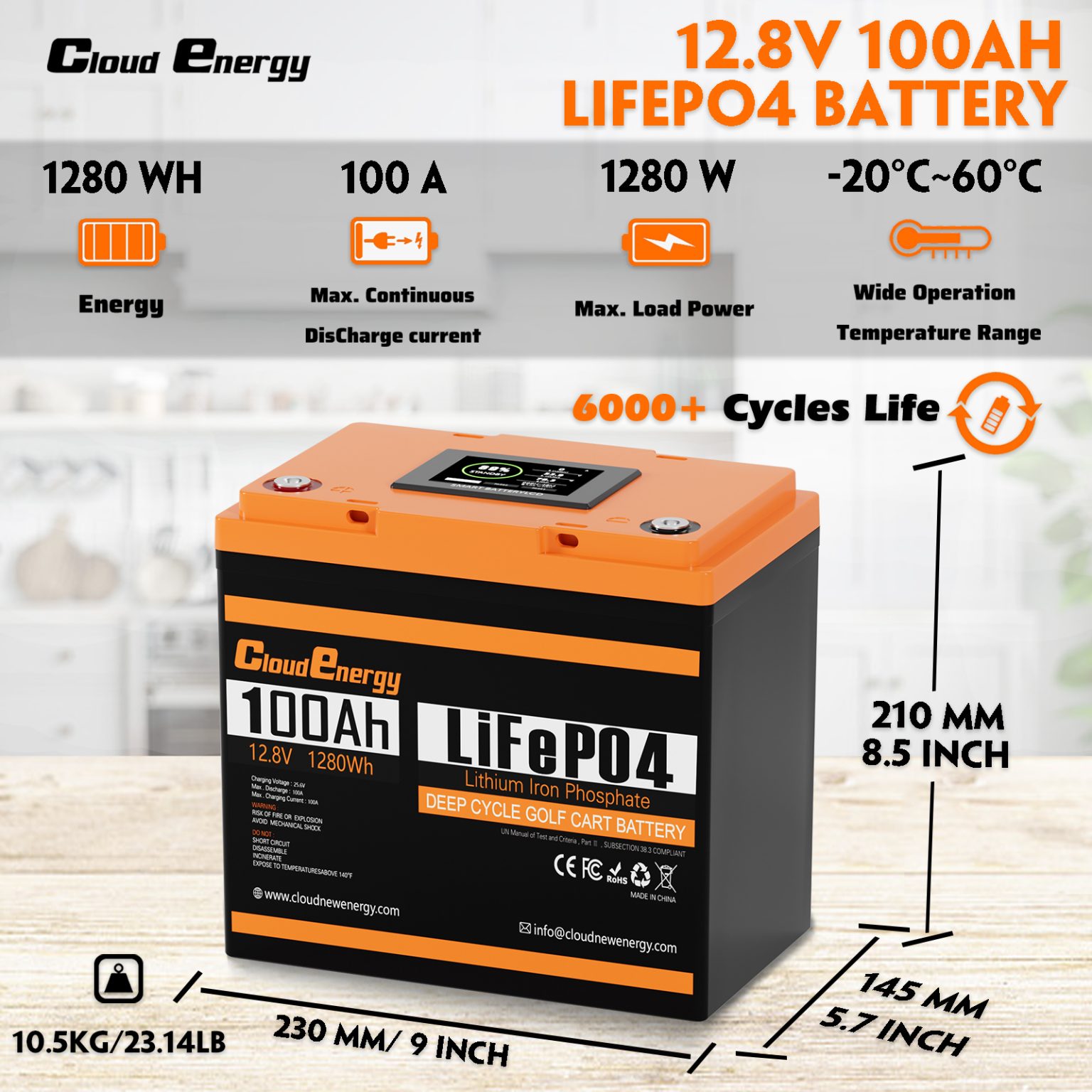 CloudEnergy 48V 105Ah Lithium Golf Cart Battery Upgrade | Installation ...