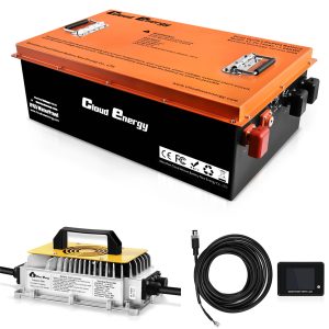 Cloudenergy 48 V 150 Ah LiFePO₄ golf-cart battery – iron shell main image